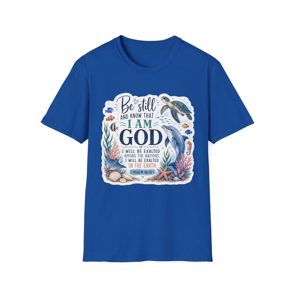 Be Still and Know Unisex Softstyle T-Shirt