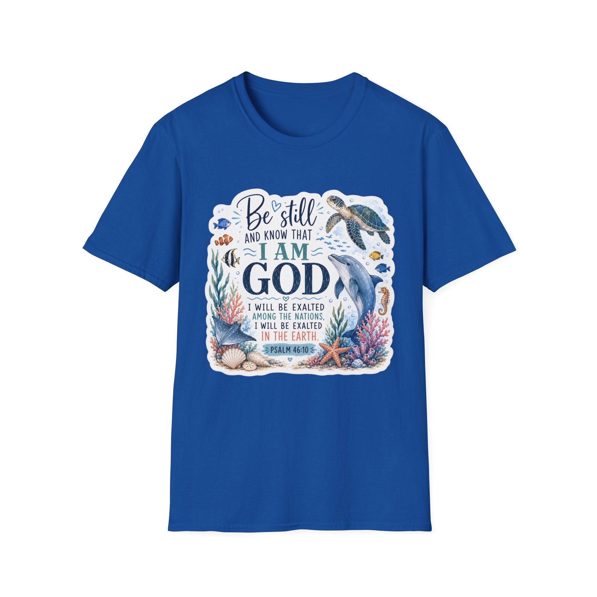 Be Still and Know Unisex Softstyle T-Shirt