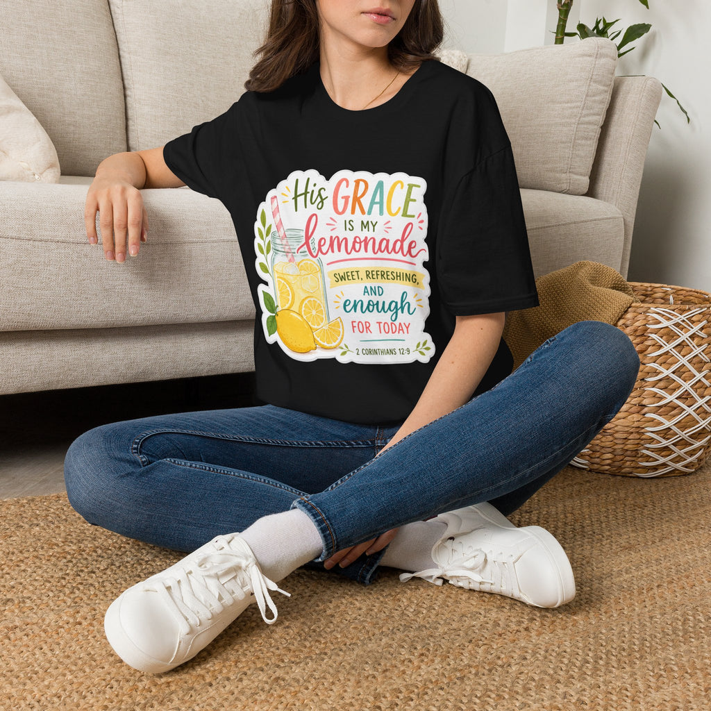 His Grace is My Lemonade | Unisex Softstyle T-Shirt