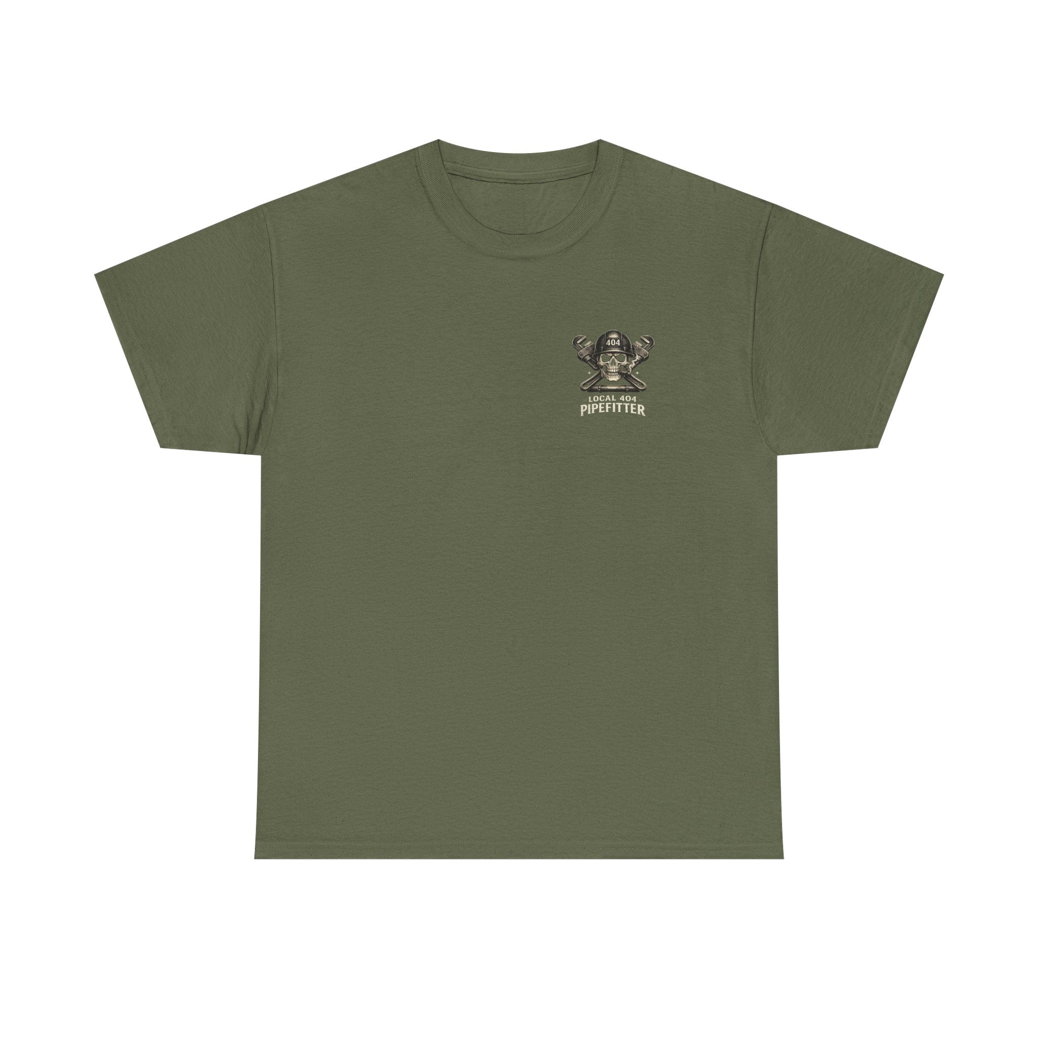 Local 404 Pipefitter Humor Tee | Unisex Heavy Cotton Tshirt