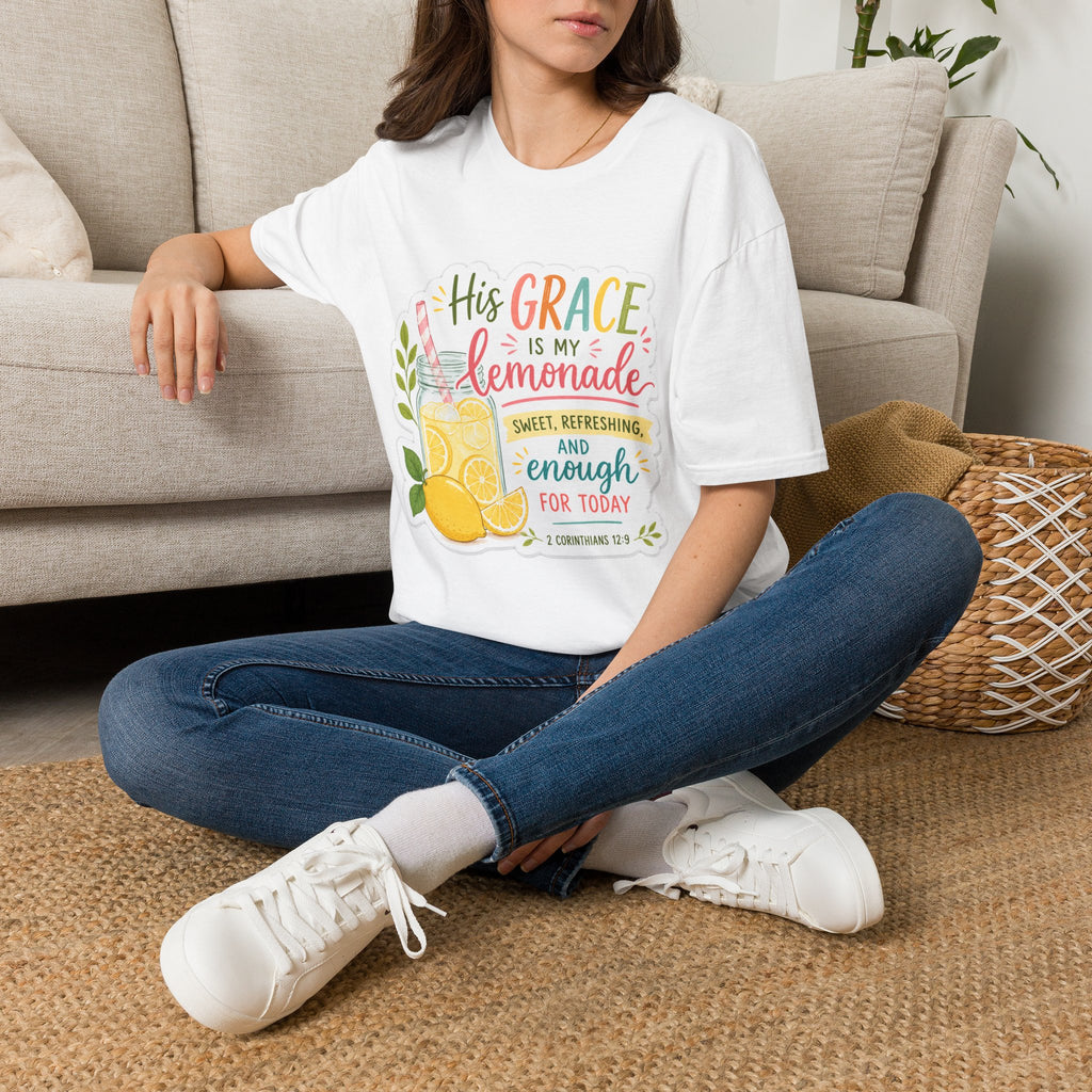His Grace is My Lemonade | Unisex Softstyle T-Shirt