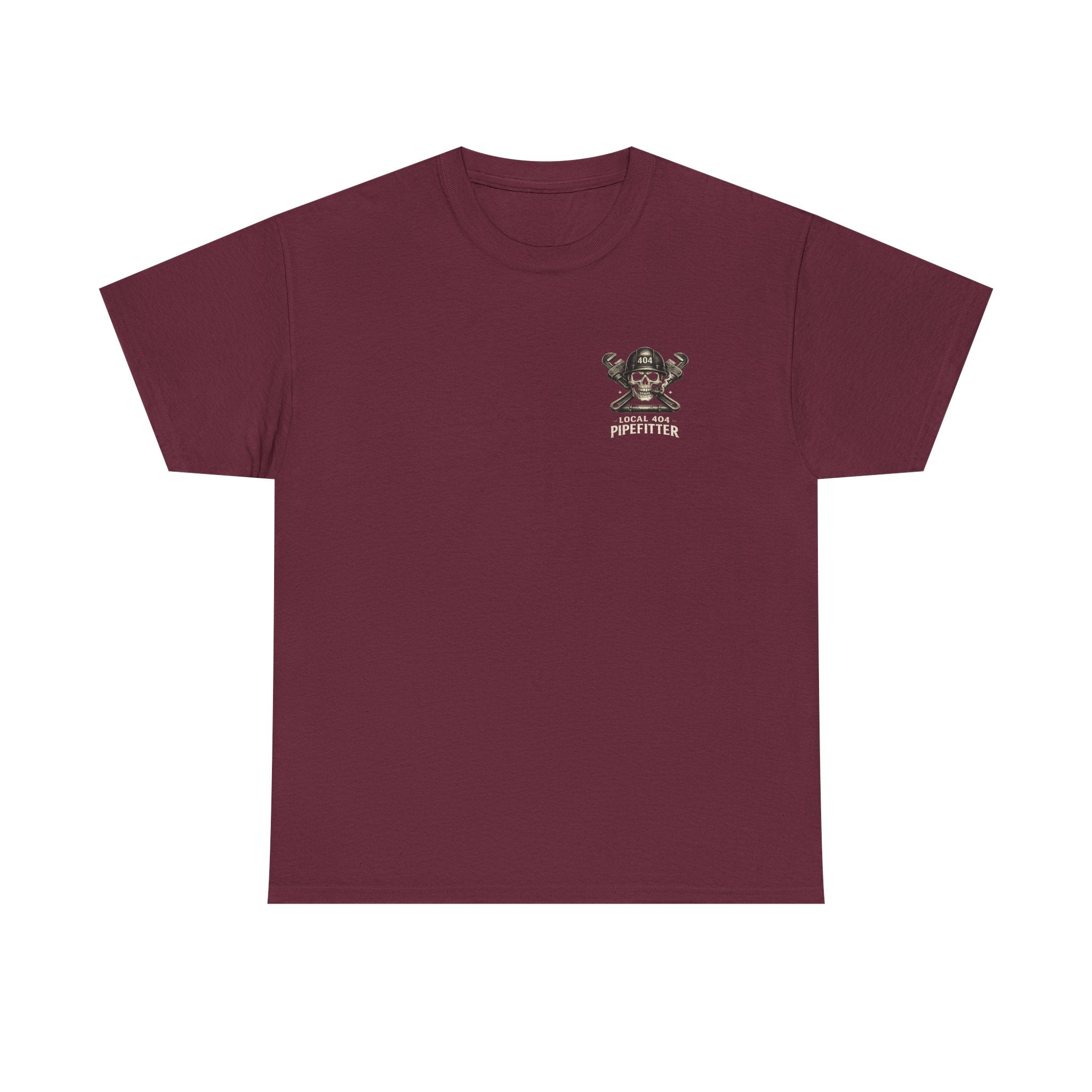 Local 404 Pipefitter Humor Tee | Unisex Heavy Cotton Tshirt