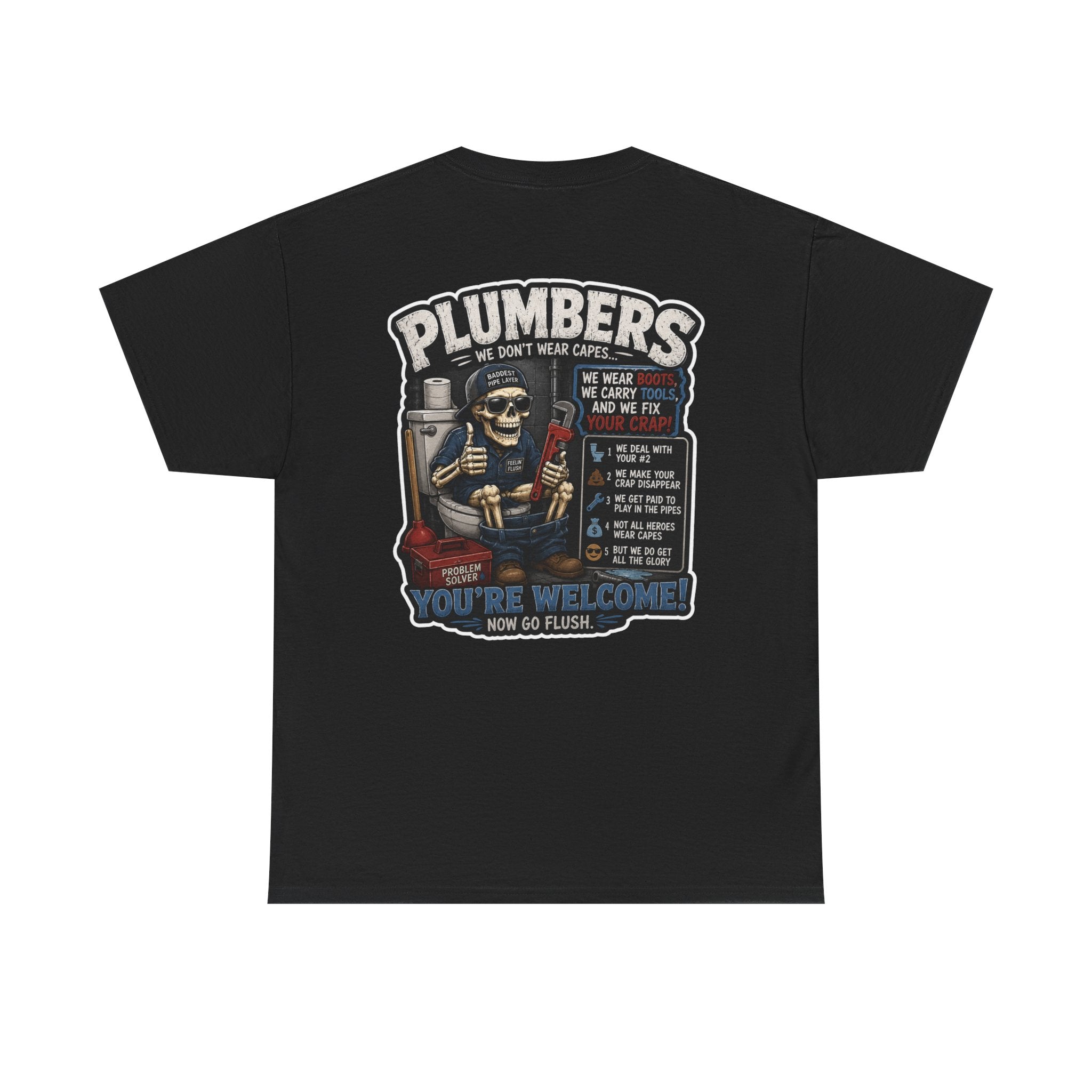 No Leaks Plumber Tee