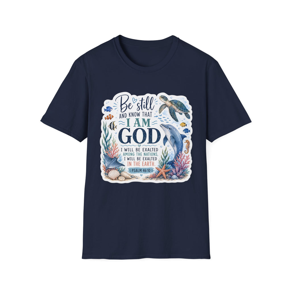 Be Still and Know Unisex Softstyle T-Shirt
