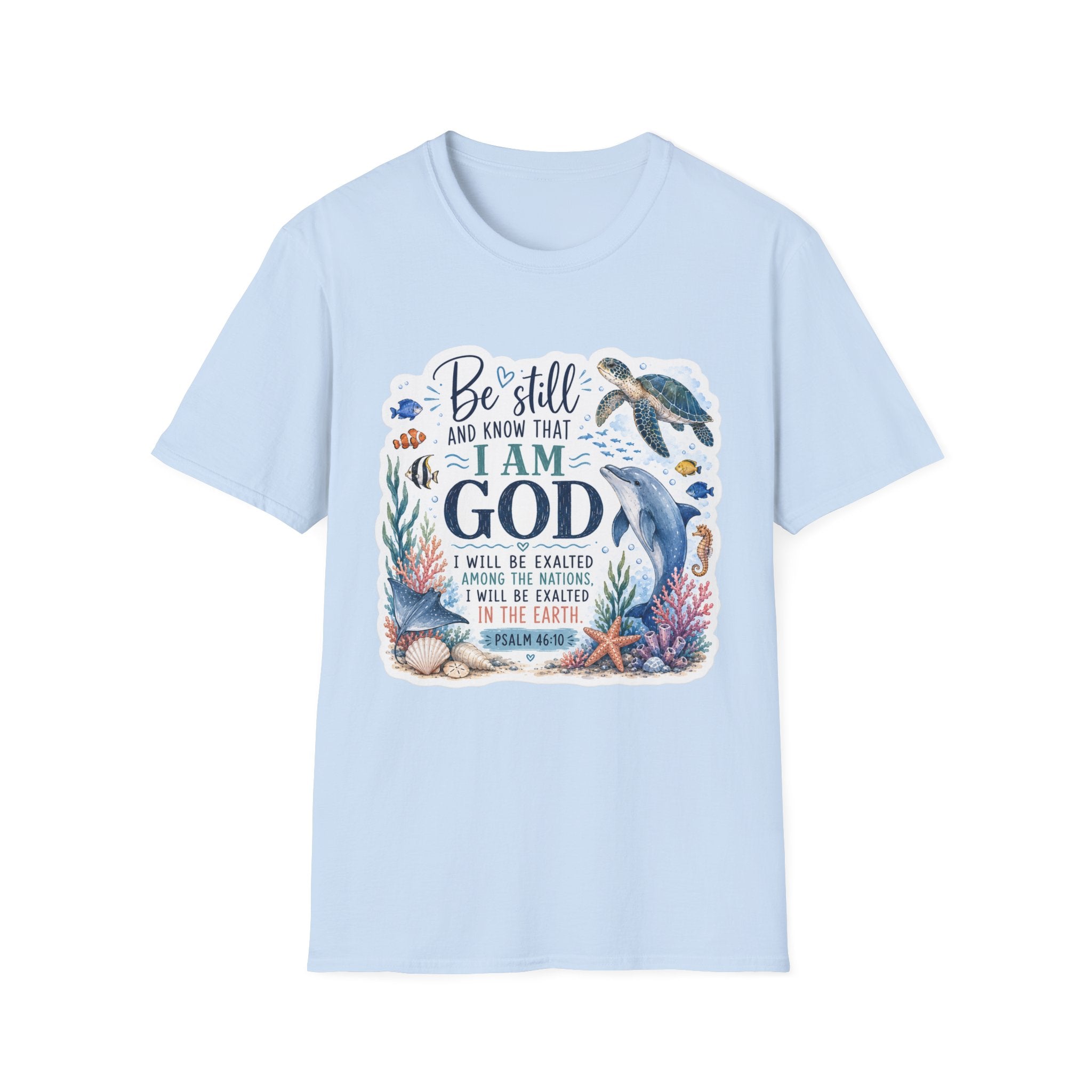 Be Still and Know Unisex Softstyle T-Shirt