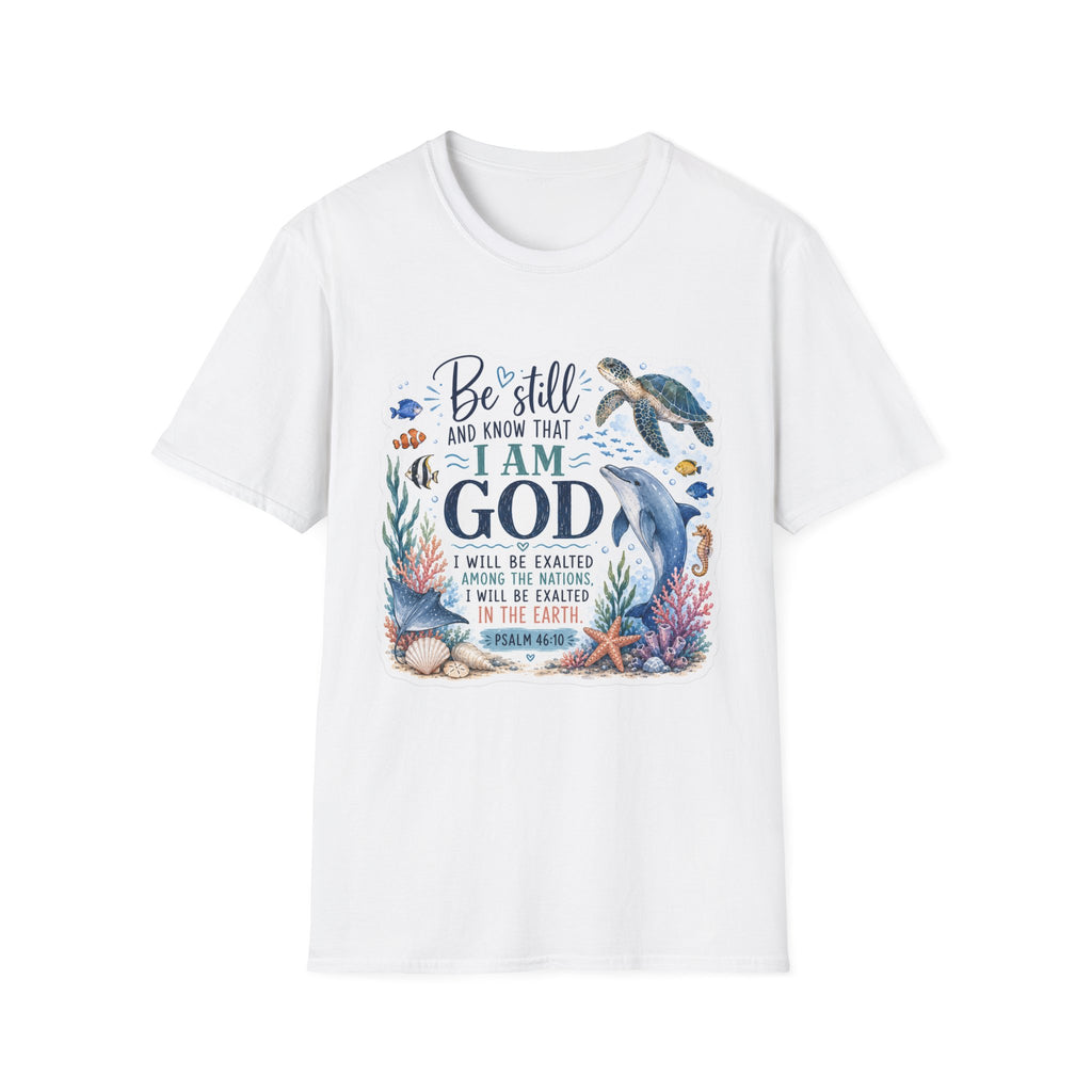 Be Still and Know Unisex Softstyle T-Shirt