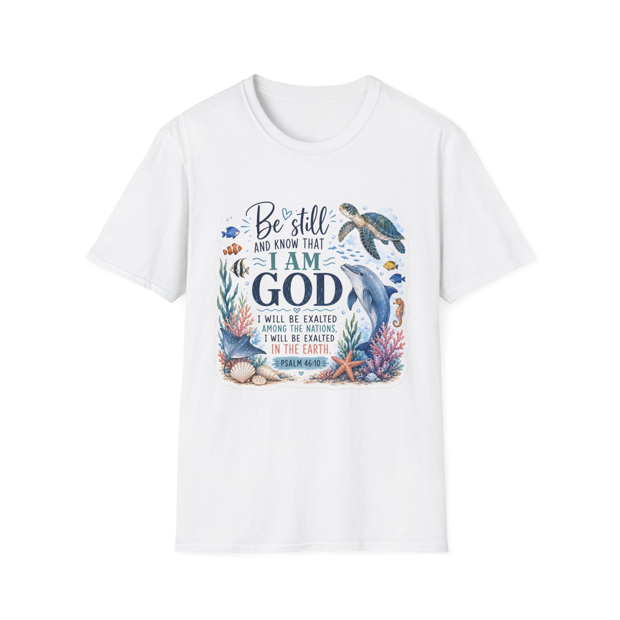 Be Still and Know Unisex Softstyle T-Shirt