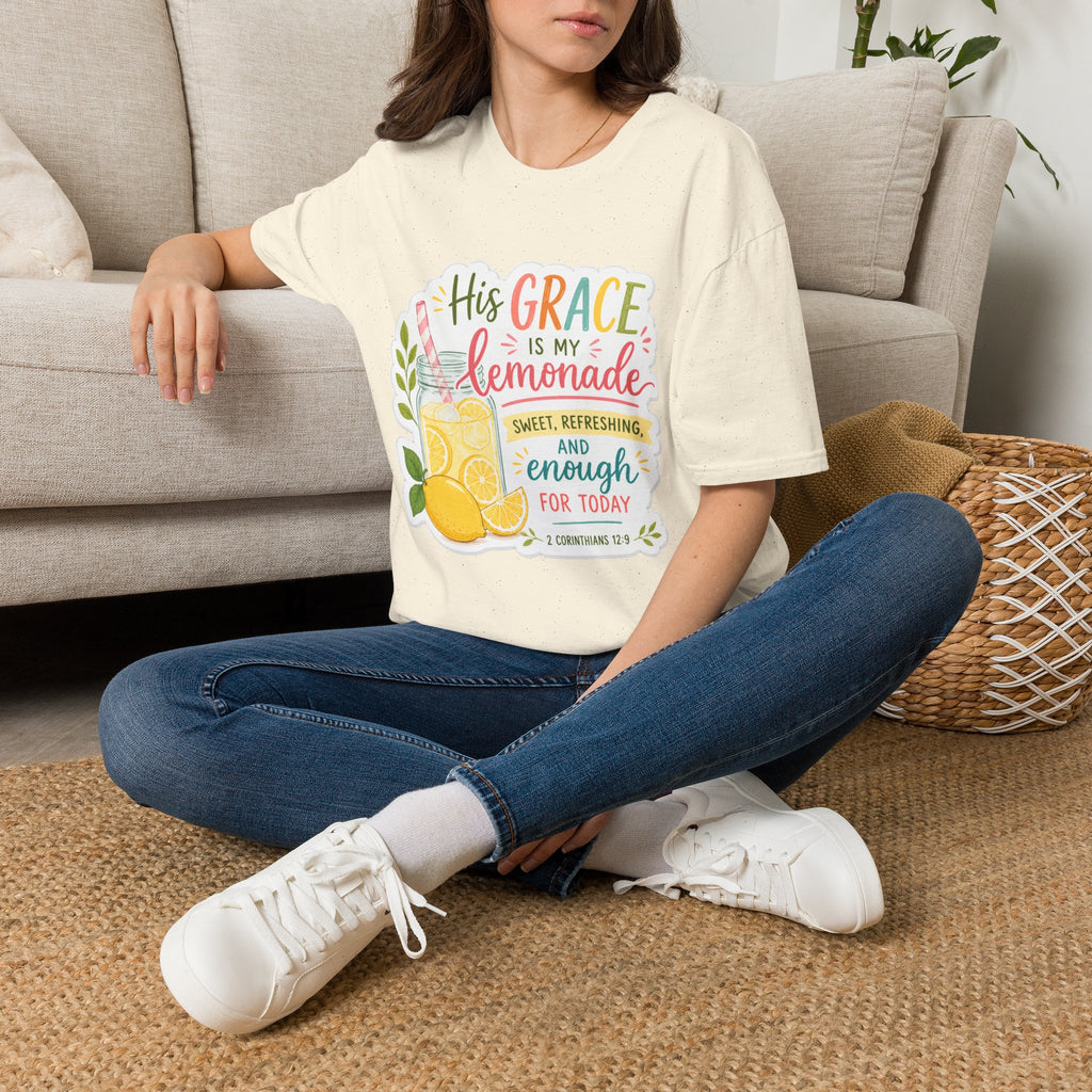 His Grace is My Lemonade | Unisex Softstyle T-Shirt