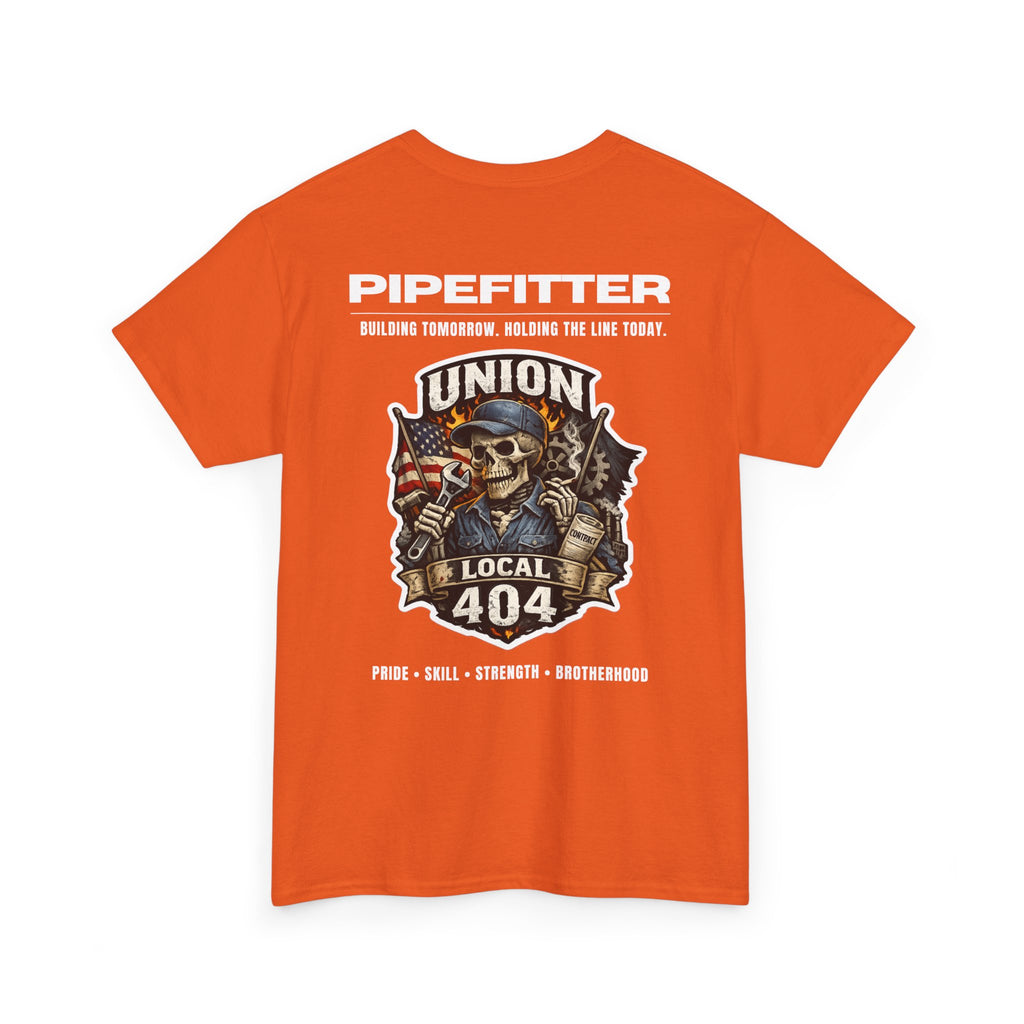 Local 404 Pipefitter Skeleton Tee