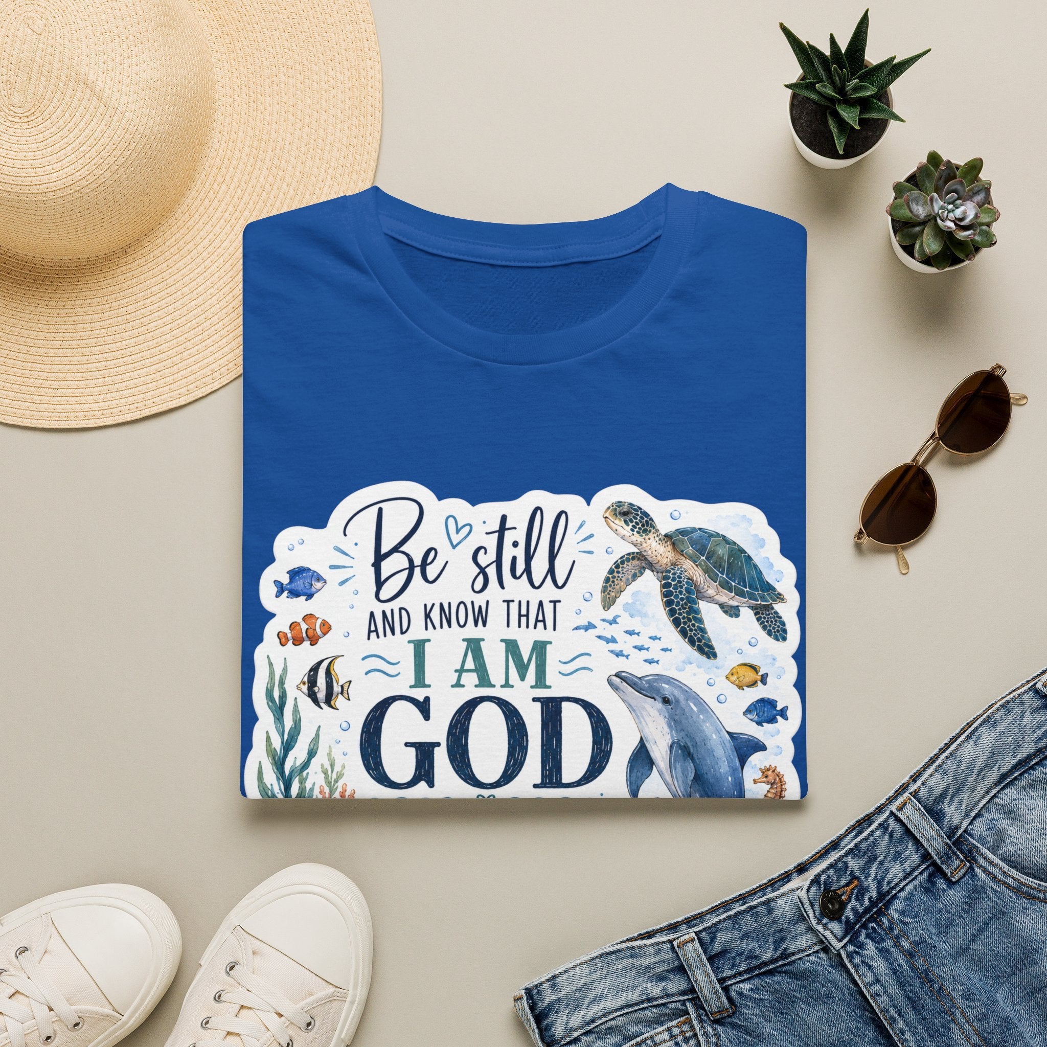 Be Still and Know Unisex Softstyle T-Shirt