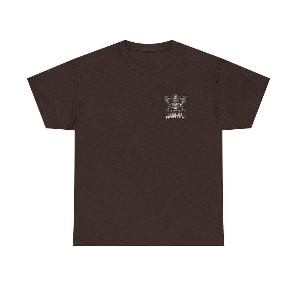Local 404 Pipefitter Humor Tee | Unisex Heavy Cotton Tshirt