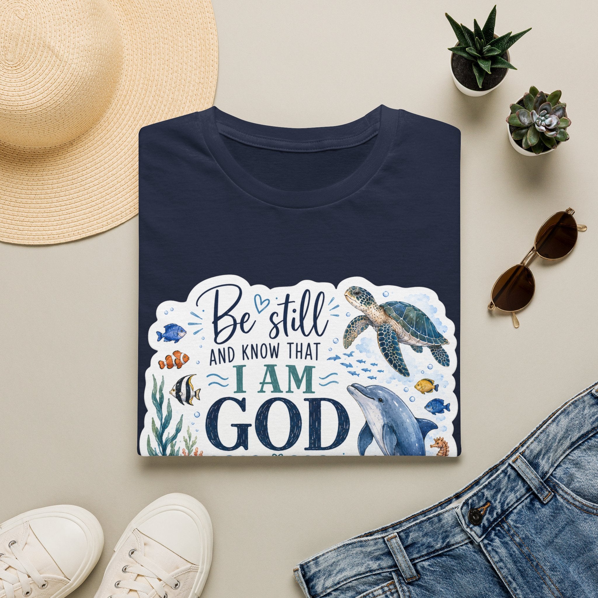 Be Still and Know Unisex Softstyle T-Shirt