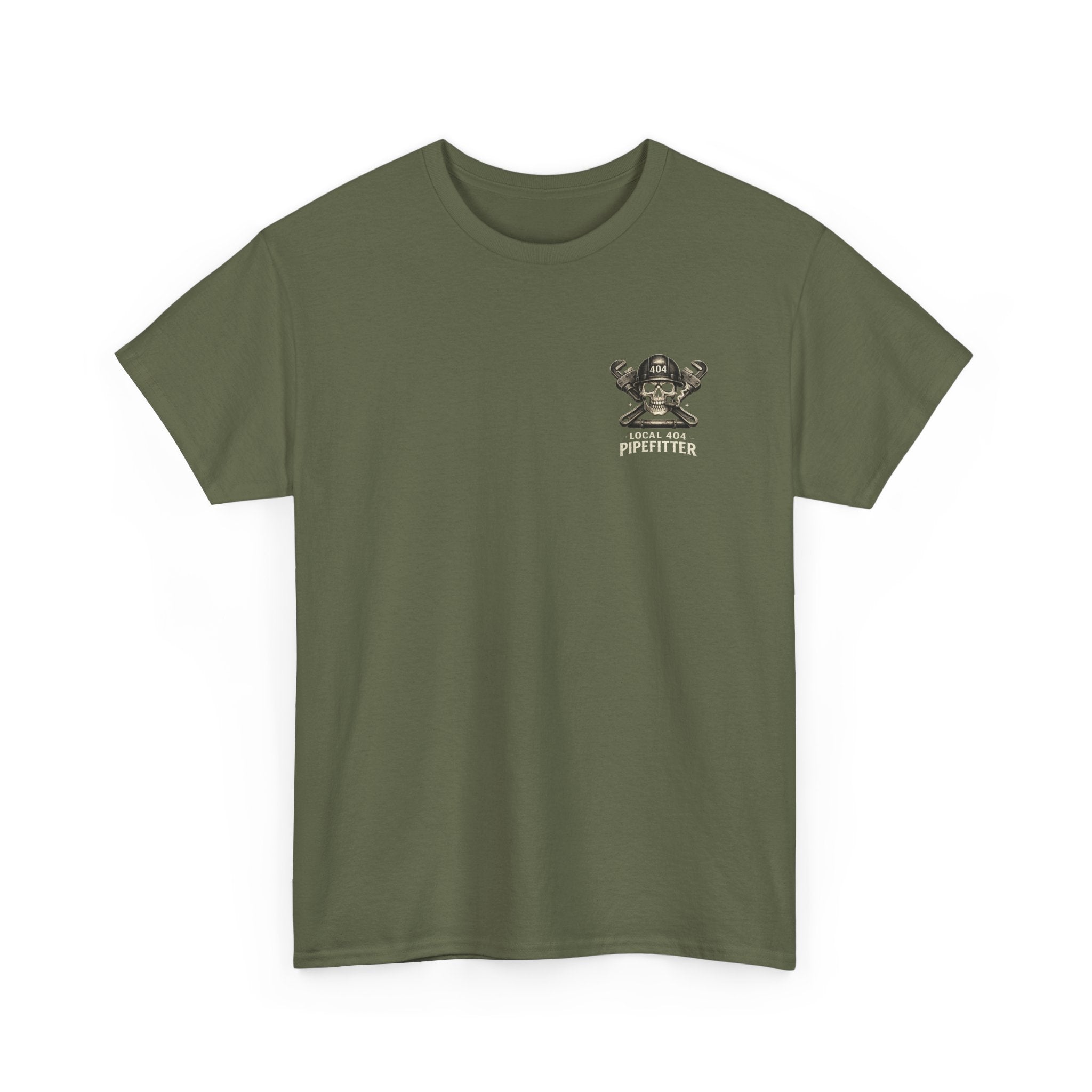 Local 404 Pipefitter Humor Tee | Unisex Heavy Cotton Tshirt
