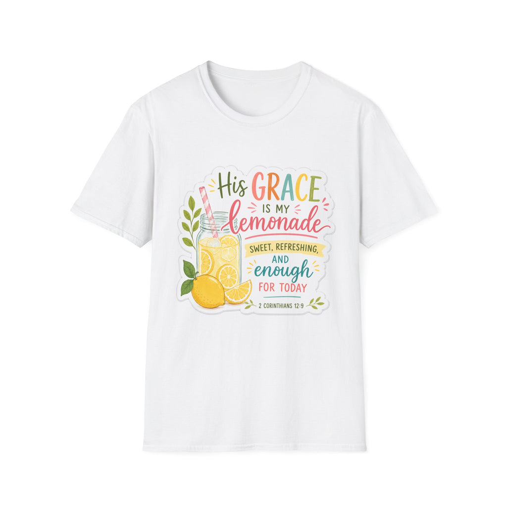 His Grace is My Lemonade | Unisex Softstyle T-Shirt