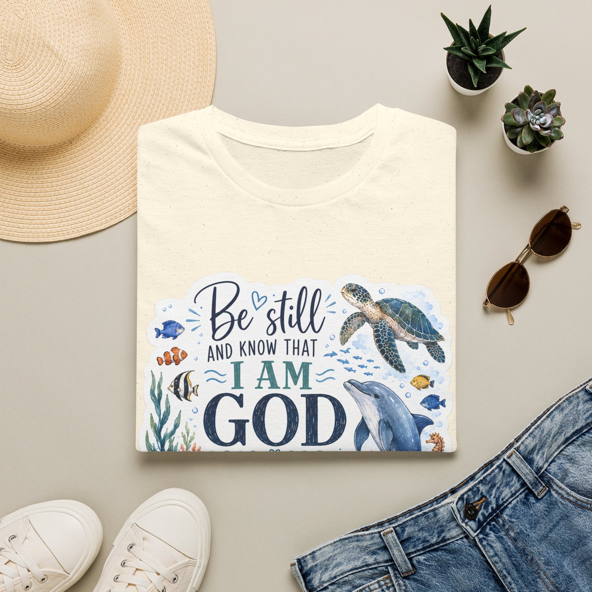 Be Still and Know Unisex Softstyle T-Shirt
