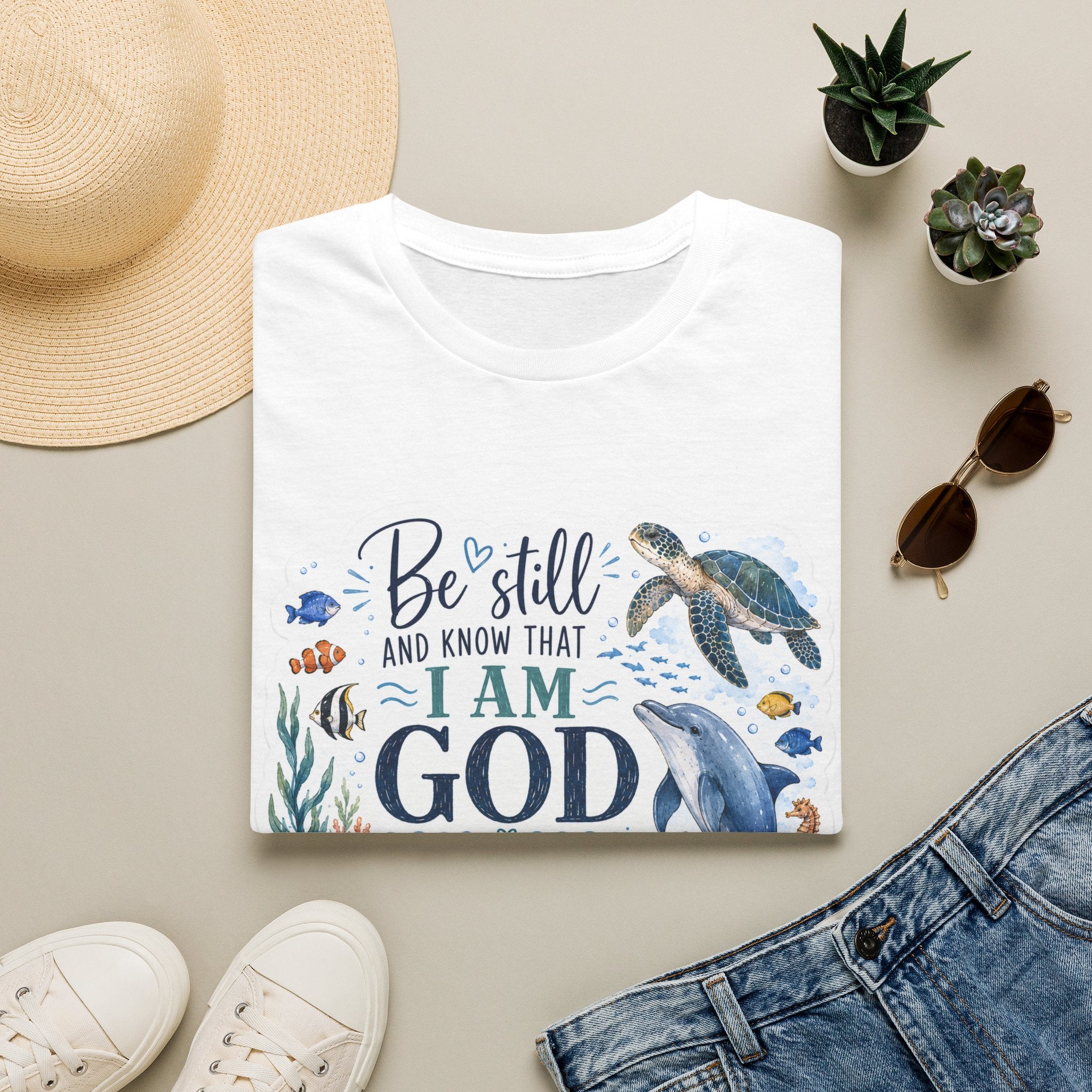 Be Still and Know Unisex Softstyle T-Shirt
