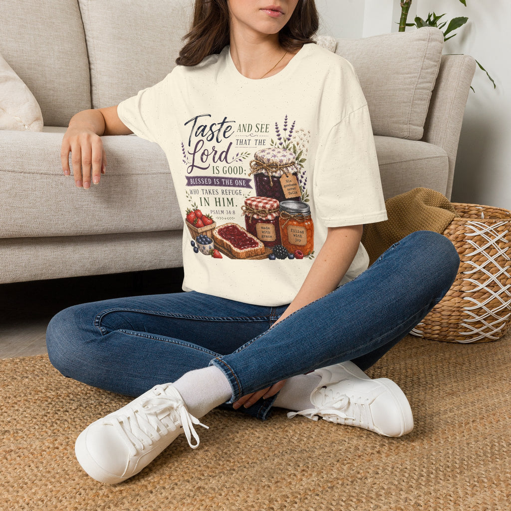 Taste and See the Lord Is Good | Rustic Faith Unisex Softstyle T-Shirt