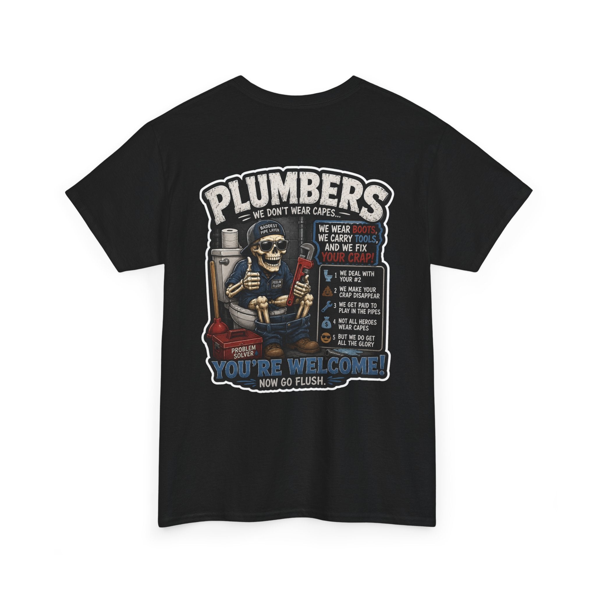 No Leaks Plumber Tee