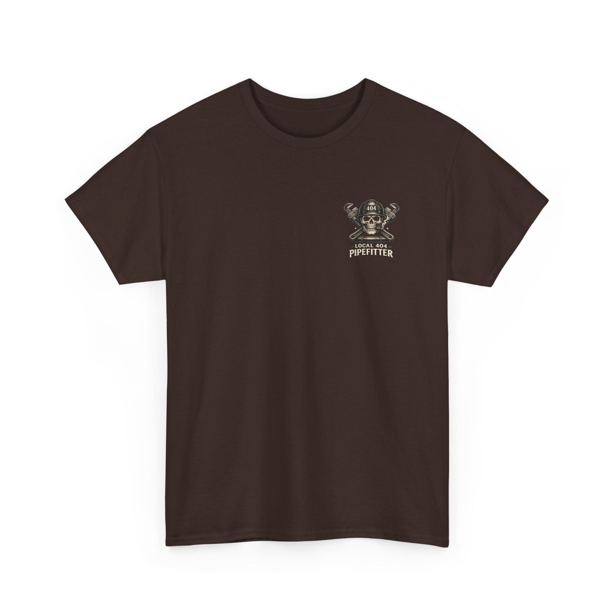 Local 404 Pipefitter Humor Tee | Unisex Heavy Cotton Tshirt